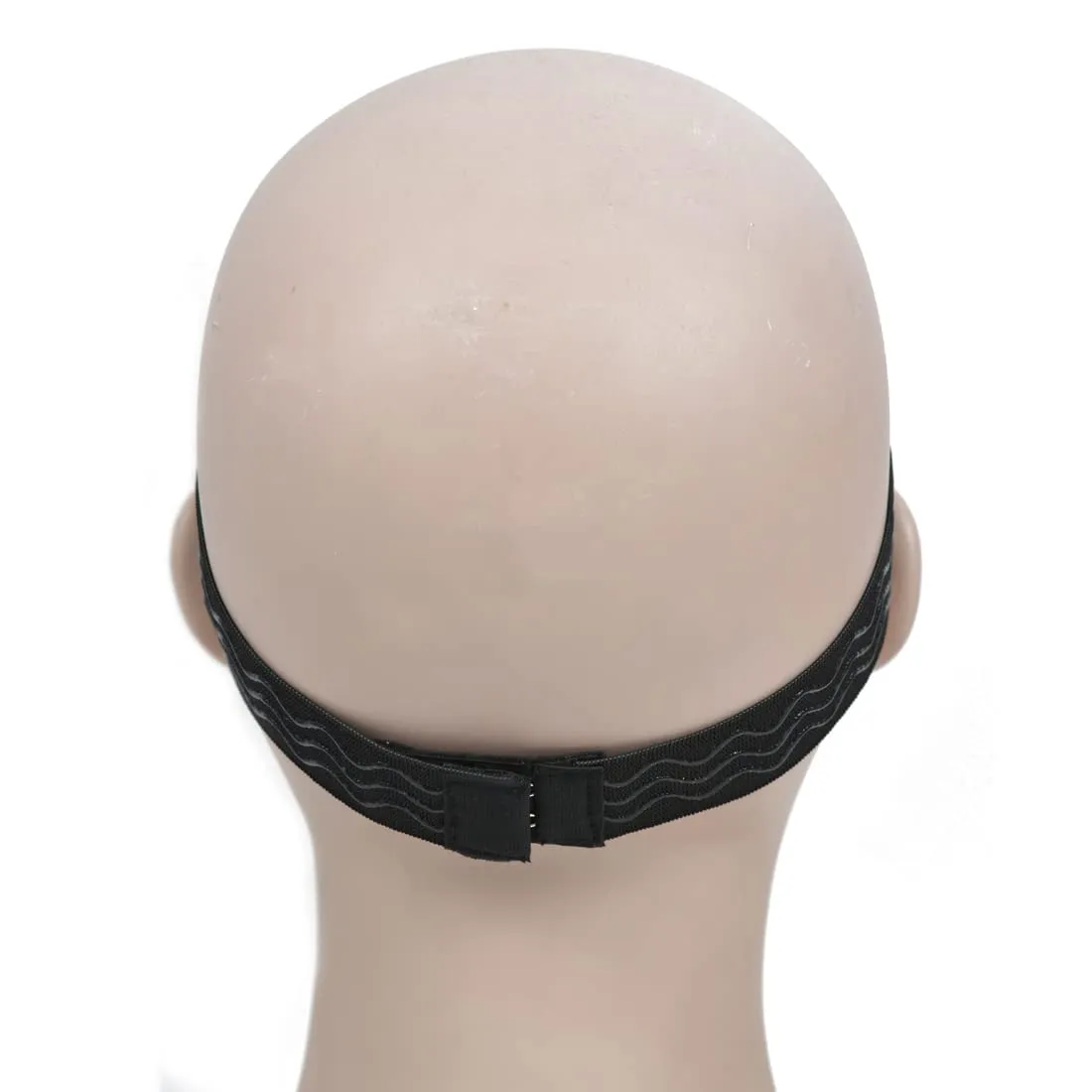 3 Pcs Non-Slip Adjustable Elastic Band Wavy Silicone Wig Band with Removable Hooks for Fixed Wigs (Width 1.2 Inch/3.0 cm)