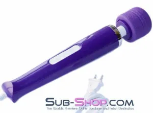 9081RS       30 Speed Multi-Function Magic Wand Massager, Purple - LAST CHANCE - Final Closeout!