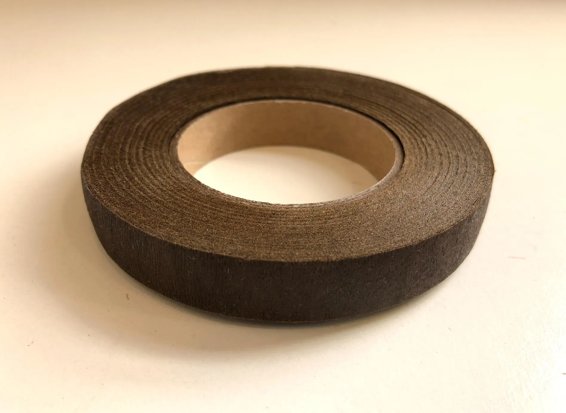 ACC0050 Paper Floristry Tape 12mm Green /  Brown