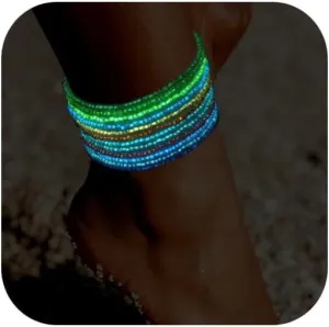 Ankle Bracelets for Women, Handmade Beaded Anklets for Women