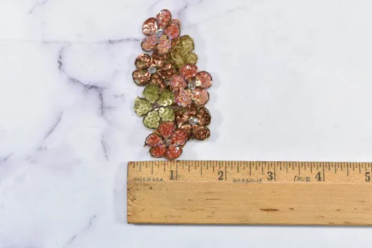 Beaded Floral Applique | Sew on Beaded Flower Applique | DIY Fashion Sewing