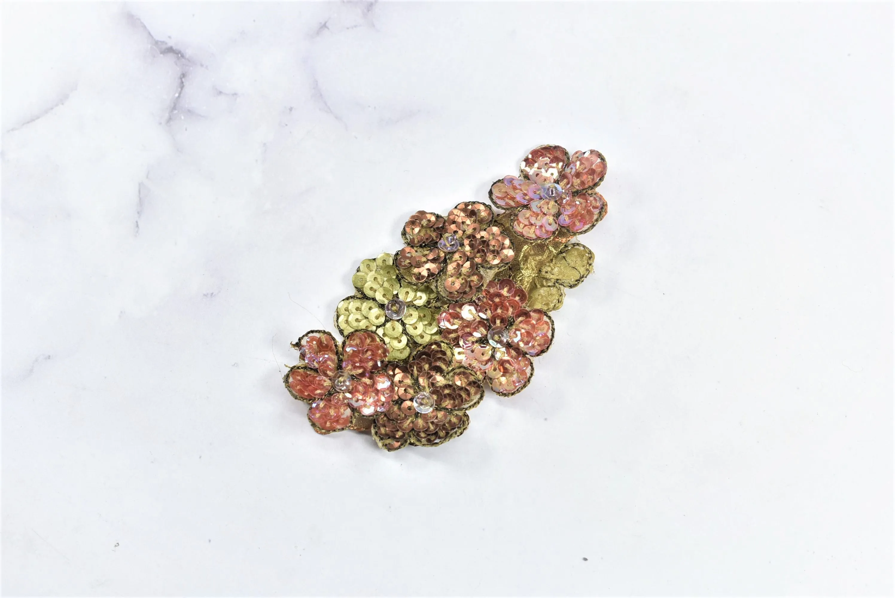 Beaded Floral Applique | Sew on Beaded Flower Applique | DIY Fashion Sewing