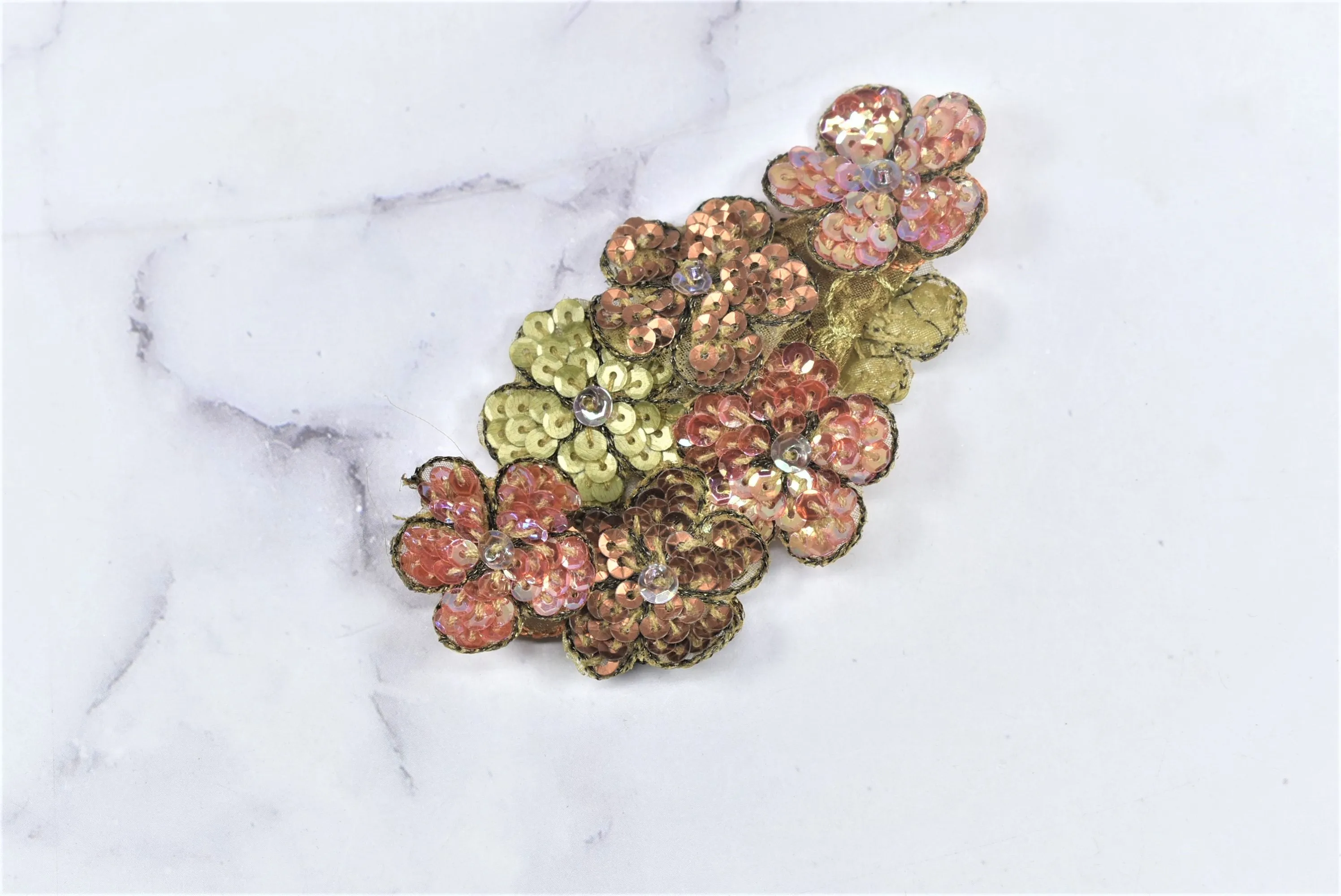 Beaded Floral Applique | Sew on Beaded Flower Applique | DIY Fashion Sewing