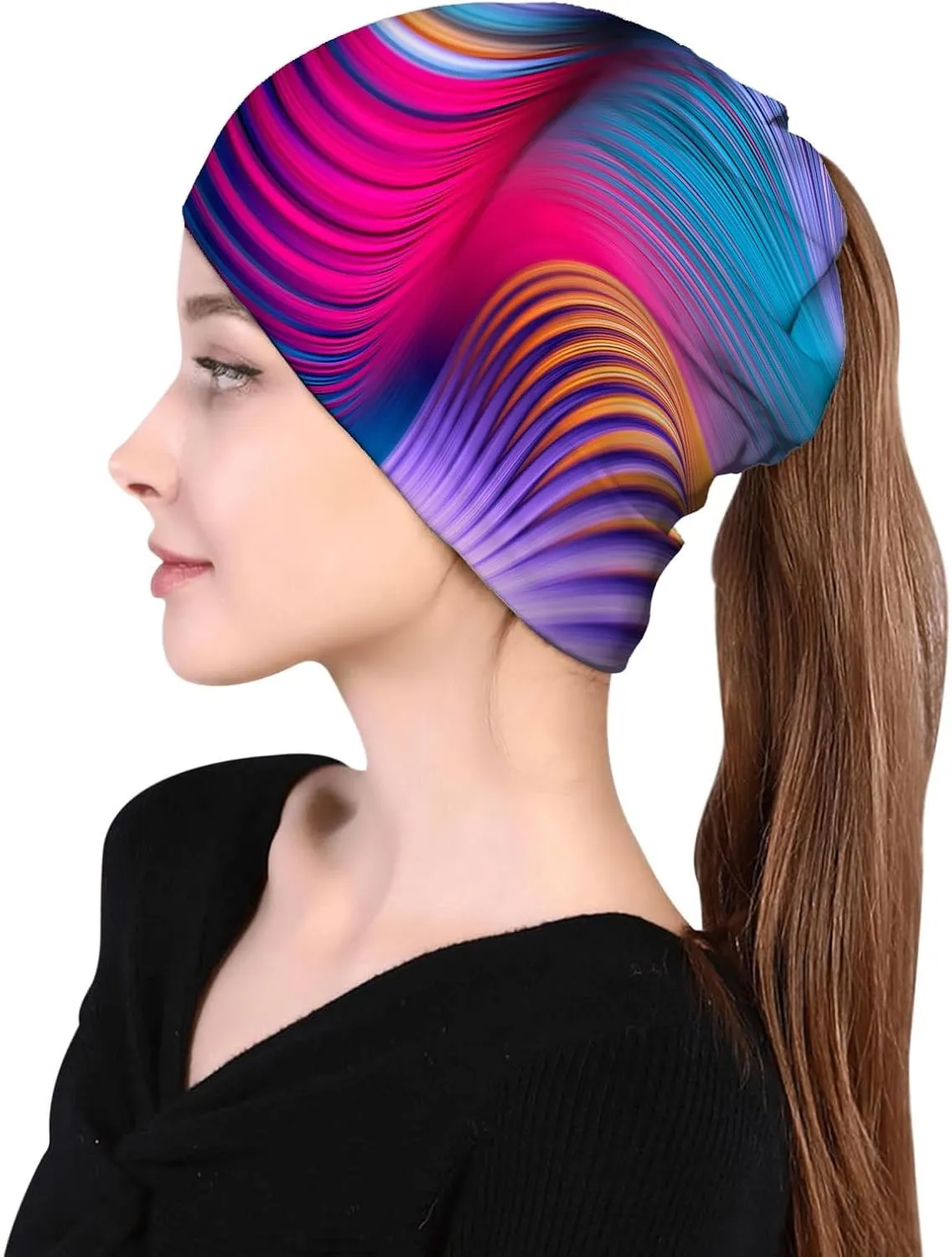 Beanie Chemo Hat Cancer Headwear Skull Hat Knitted Hat Scarf Nightcap Skull Cap for Women Men
