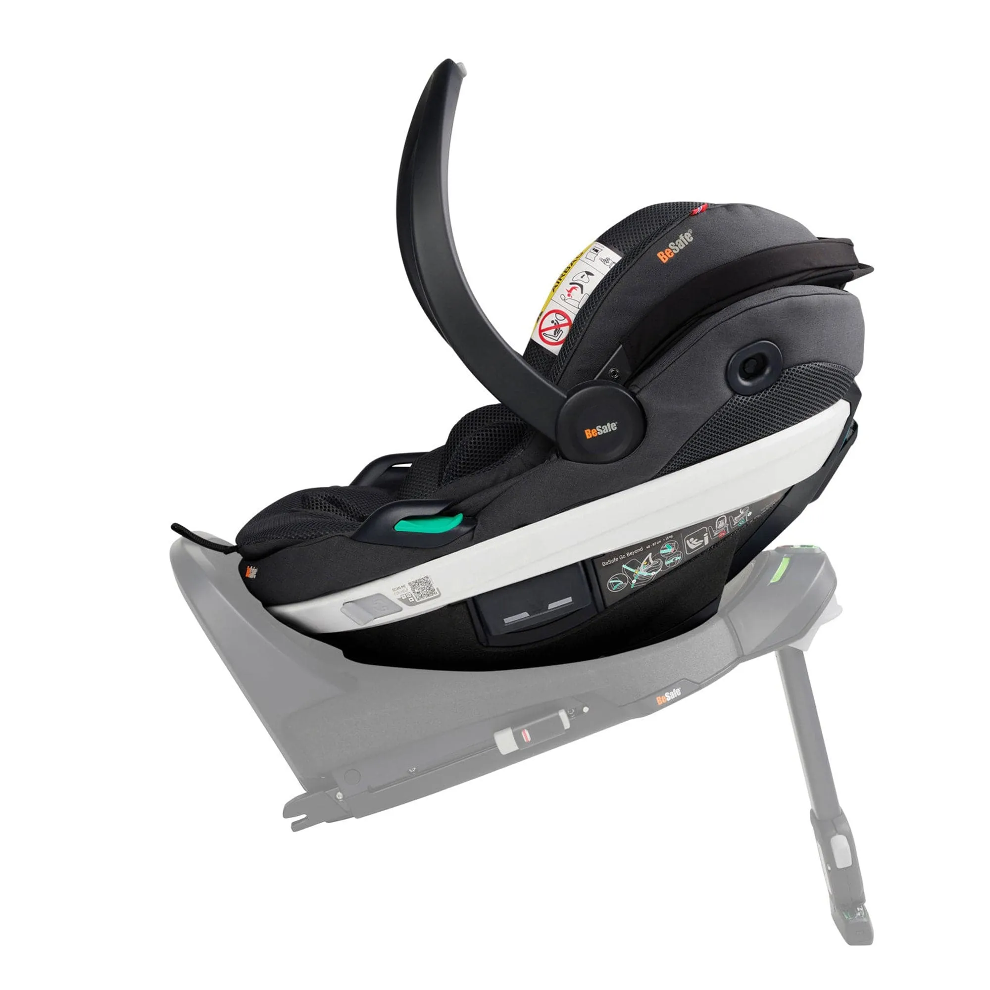 BeSafe Go Beyond Car Seat in Anthracite Mesh