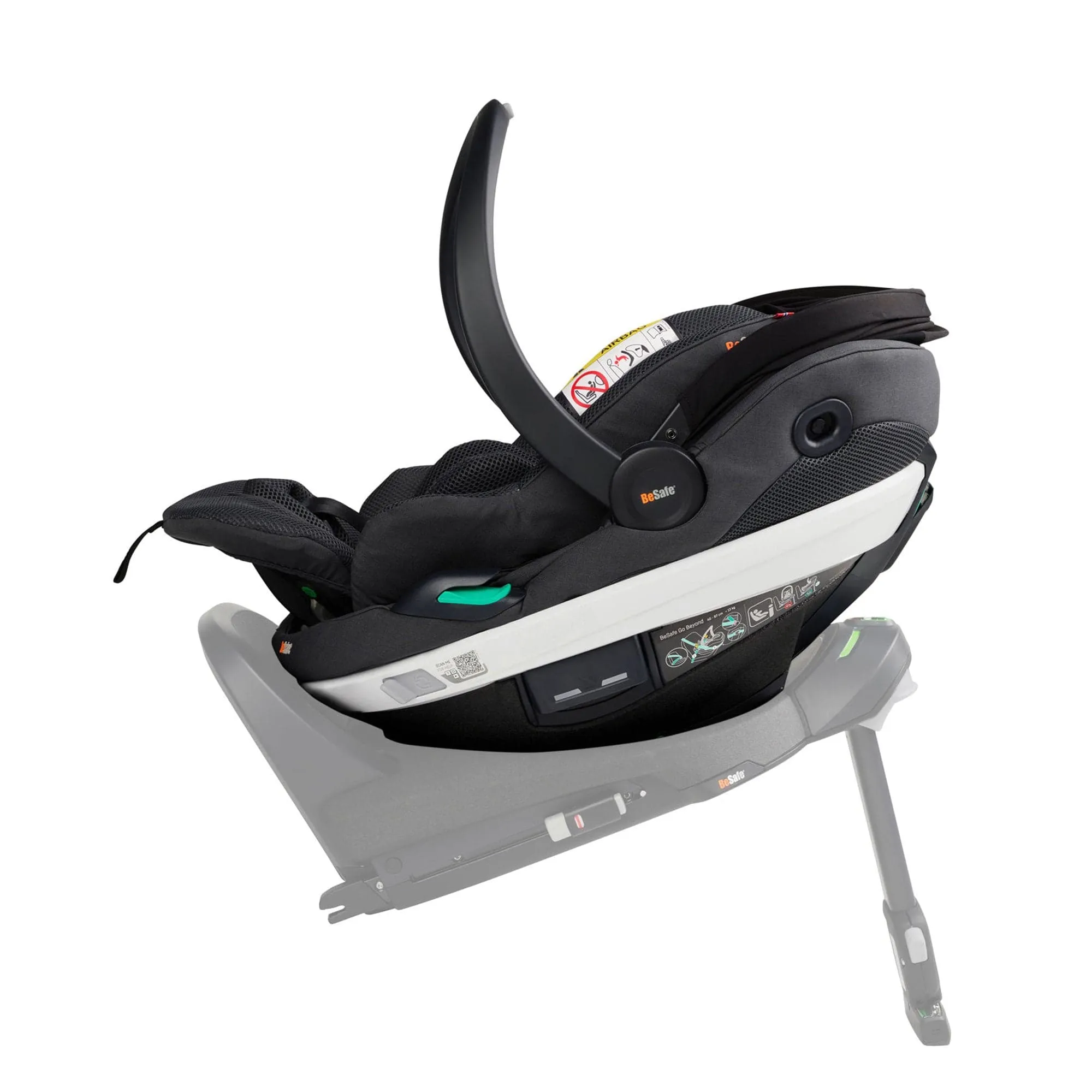 BeSafe Go Beyond Car Seat in Anthracite Mesh