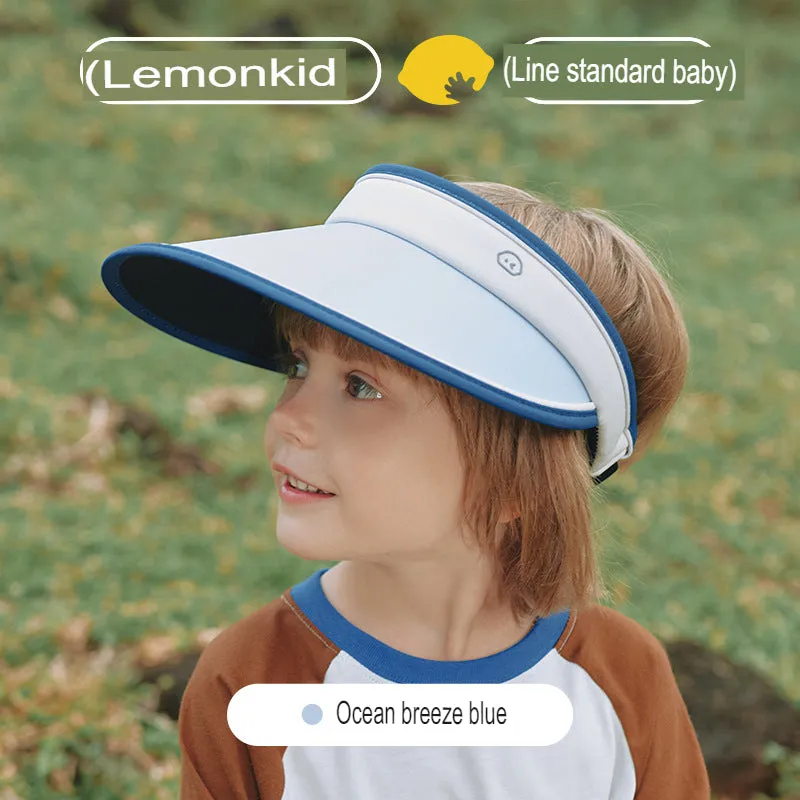 children's sun hat for boys and girls hollow hat sun hat summer large brim sun hat