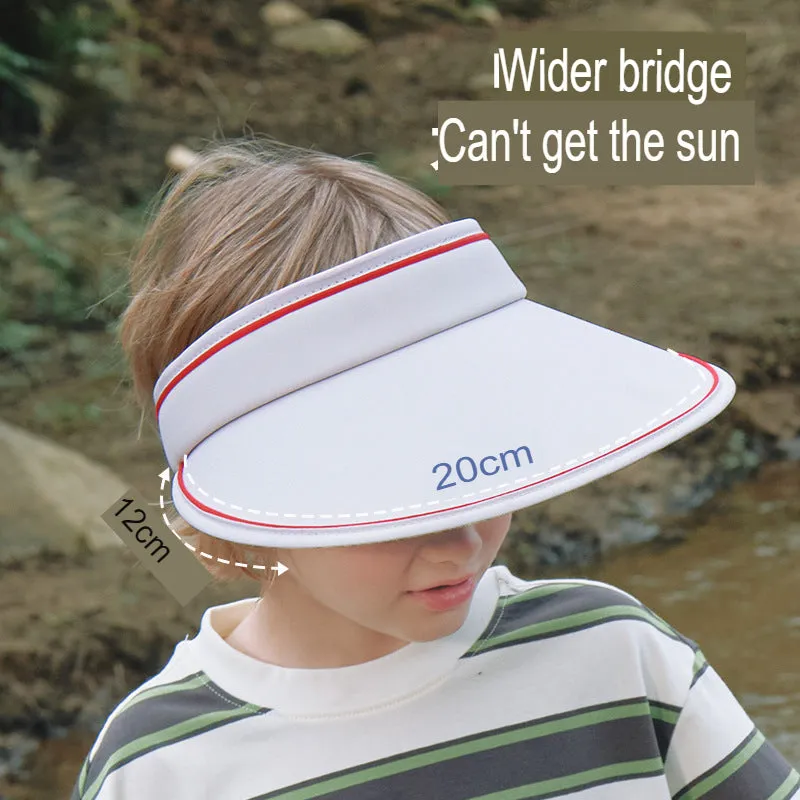 children's sun hat for boys and girls hollow hat sun hat summer large brim sun hat
