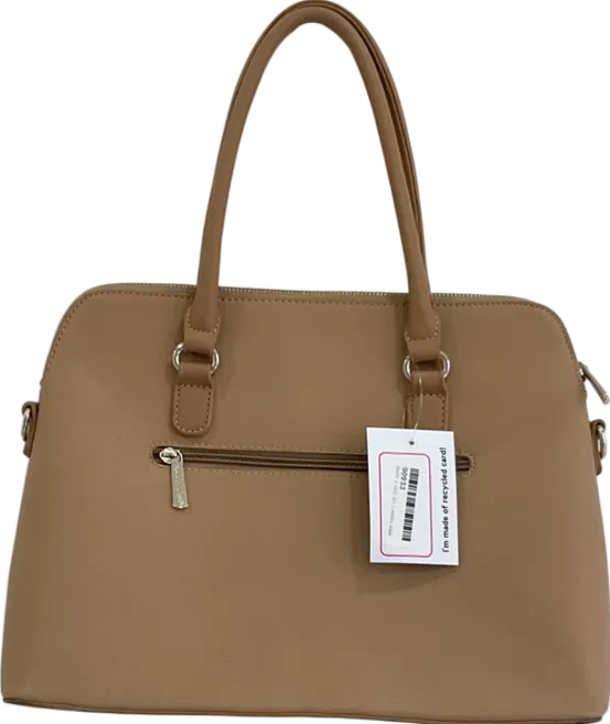 david jones Beige Camel Tote Handbag