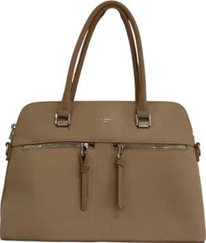 david jones Beige Camel Tote Handbag