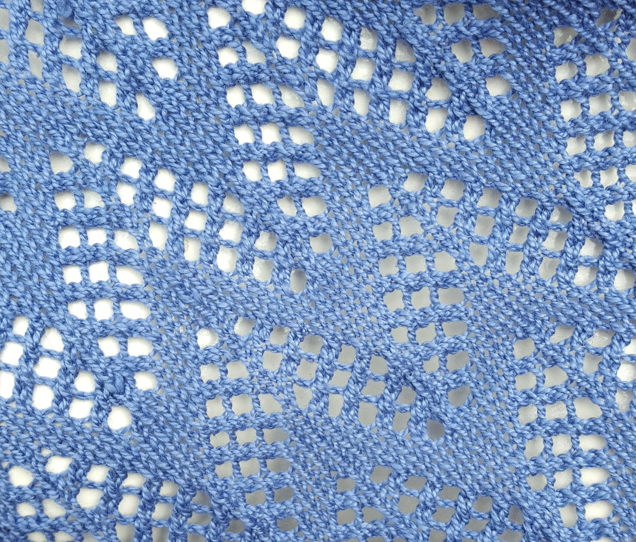 Denim Blue  crepe yarn  beaded pashmina shawl