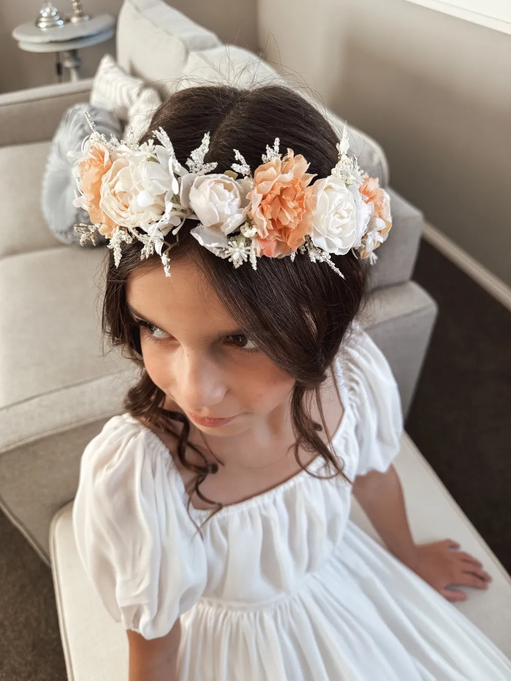 Flora Girls Flower Crown