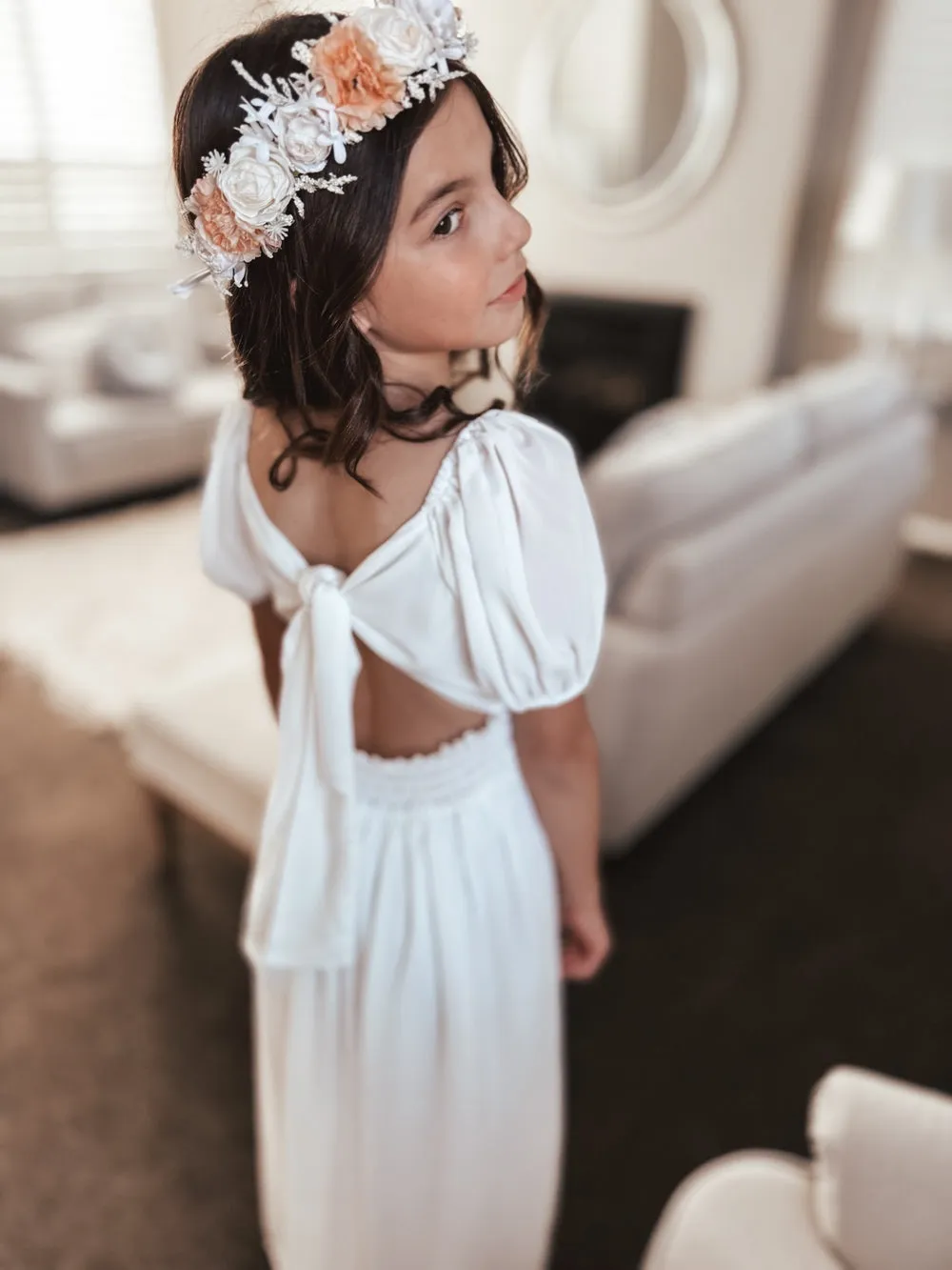 Flora Girls Flower Crown