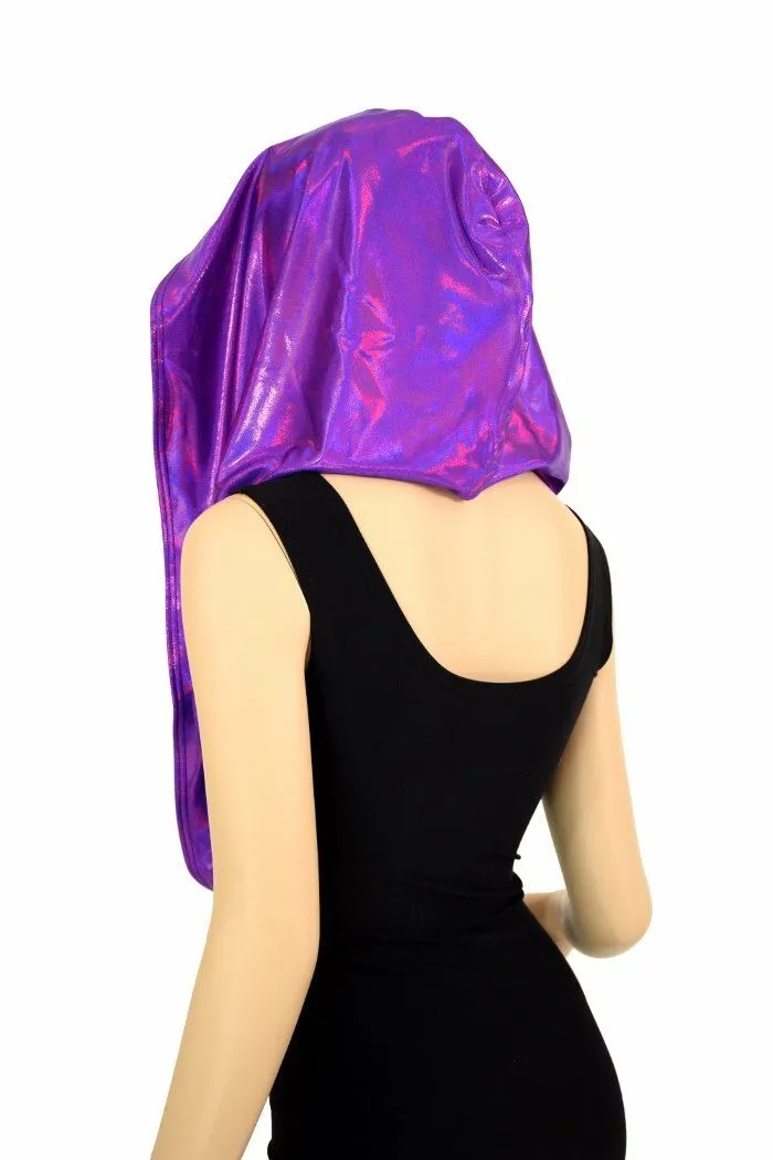 Galaxy & Purple HUGE Reversible Festival Hood
