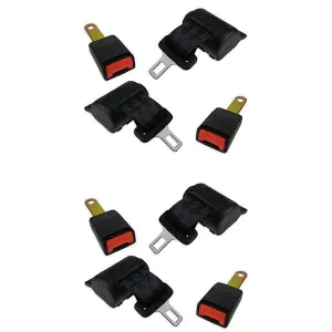 Golf Cart Universal Retractable Seat Belt (4 person kit) w/out Bracket