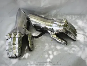 Gothic Augsburg Mitten Armour Hand Gauntlet