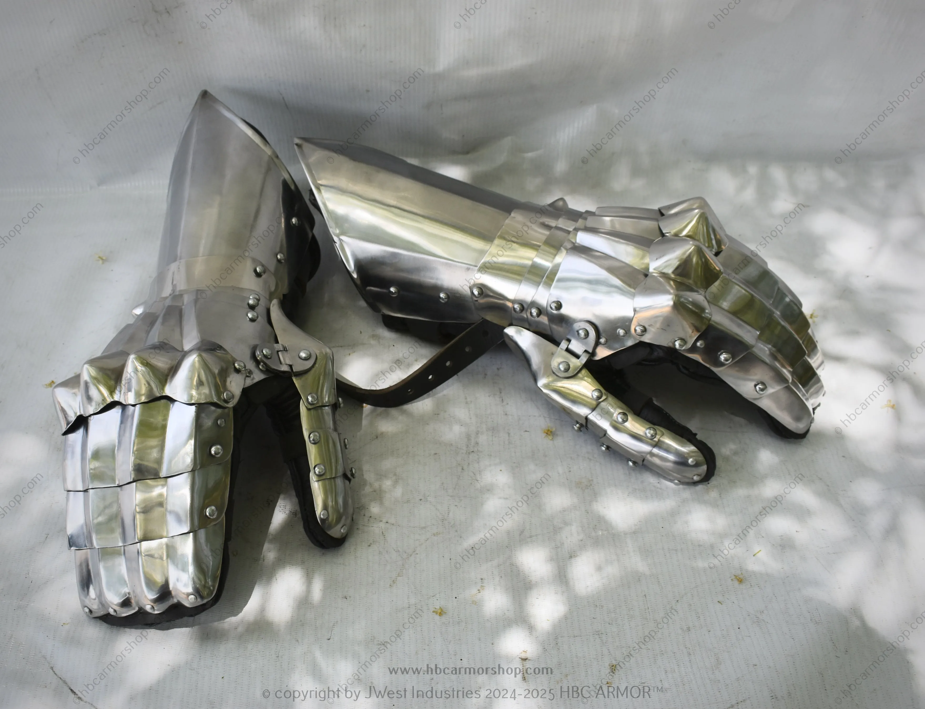 Gothic Augsburg Mitten Armour Hand Gauntlet