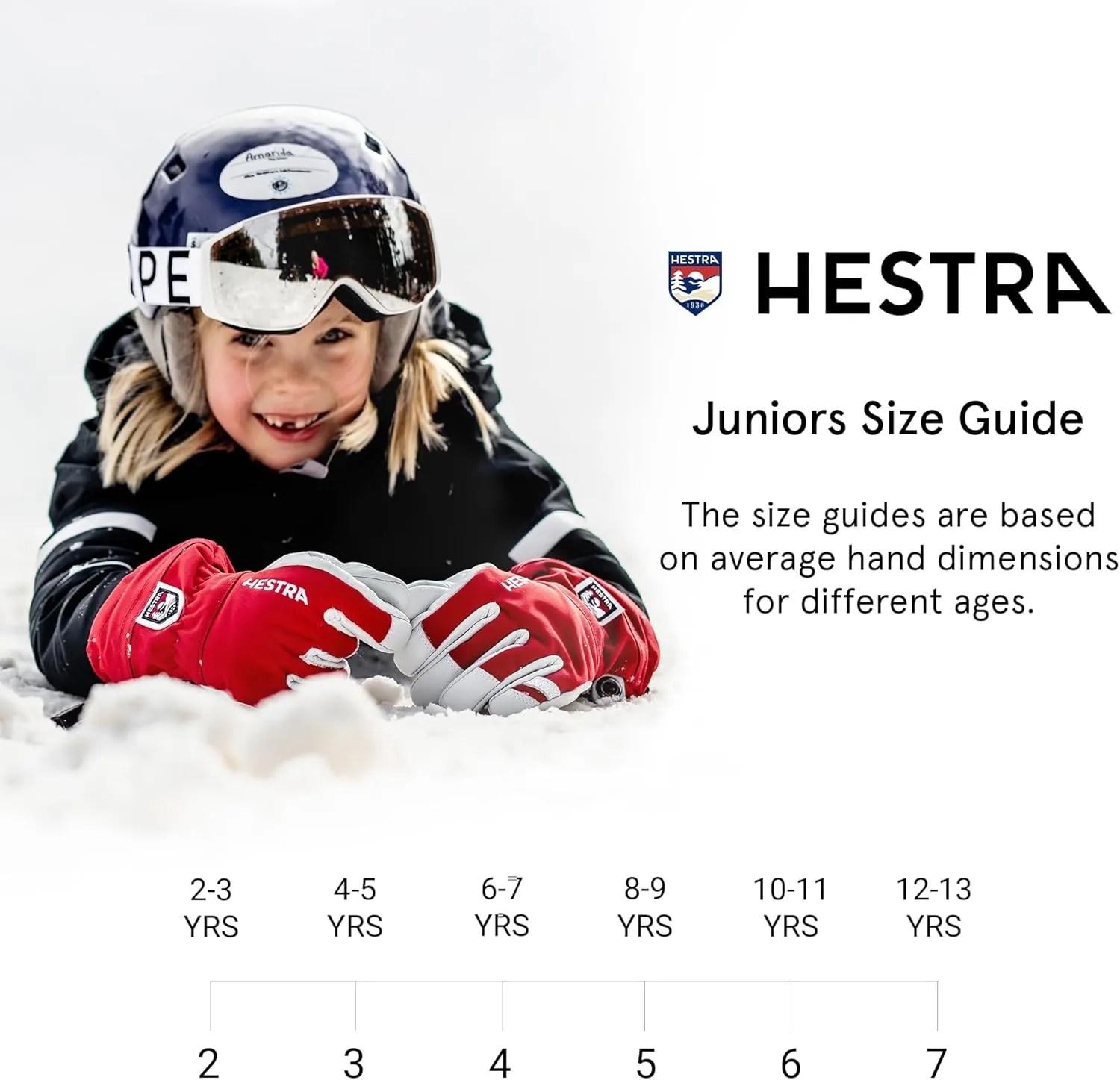 Hestra Gauntlet CZone Junior Glove (Youth 4-14yrs) | Waterproof, Insulated Kids Gloves for Winter, Skiing, Snowboarding