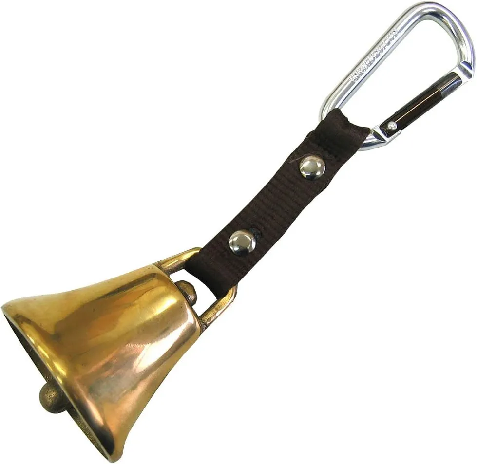 Japan import Nakabayashi Bear Bell Large with Carabiner
