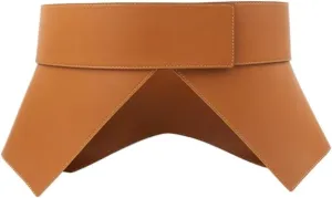 JSEIAJB Corseted Wide Waistband Leather Women's Wide Belt