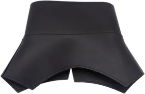 JSEIAJB Wide Waist Print, Leather Coat, Leather Wide Waistband Curved Waist Seal, Waist Tight Fitting Corset