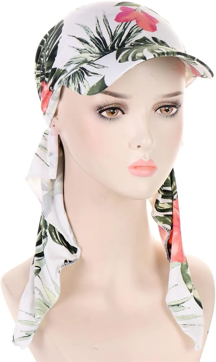 Long Pretied Head Scarves for Women Bandana Turban Hat Chemo Cancer Headscarf Headwraps Headwear for women