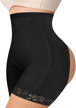 MERYOSZ Shapewear Shorts Tummy Control Underwear Butt Lifting Panties Shapewear High Waisted Faja Body Shaper Girdle