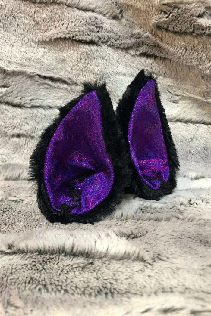 Minky Faux Fur Clip-on Ears
