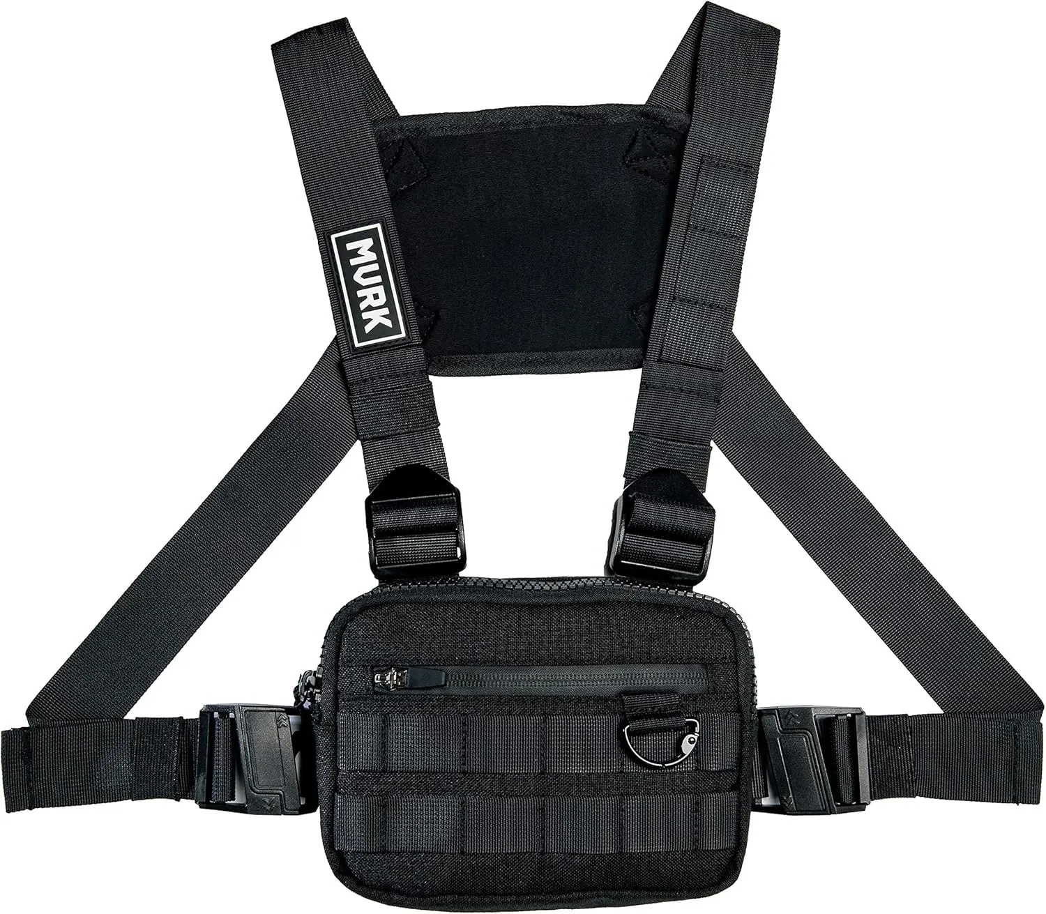 MVRK Water Resistant Chest Bag - Lightweight Tactical Chest Bag For Outdoor Training, Running Chest Pack For Men With Extra Storage