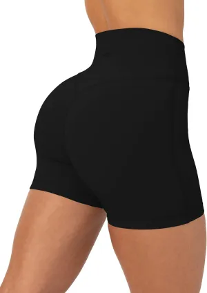 PAVOI ACTIVE Buttery Soft Yoga Workout Shorts for Women - High Waisted Butt Sculpting 4" & 6" Gym Biker Shorts - FlexFlow