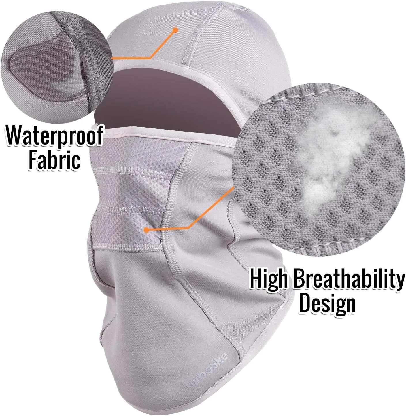 Ski Mask - Balaclava face Mask Wind Water Resistant for Cold Weather