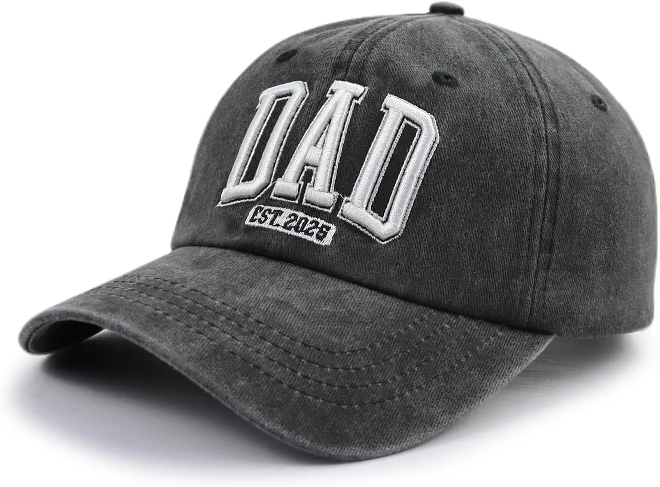 Tbstlumd 2 PCS Dad and Mom Hats for Men Women, Funny Adjustable Embroidered Cotton 2024 2025 Parents Baseball Cap