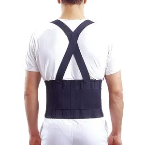 Therapists Choice Industrial Double Pull Back Support with Shoulder Straps (Large 33"-44" Waist)