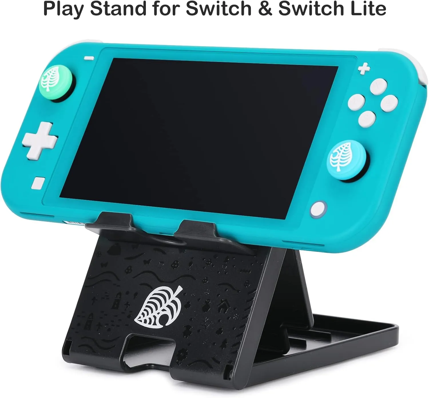 Tscope Switch Stand - Adjustable Lite Compact Portable Foldable Holder for Nintendo Switch Accessories (Black)