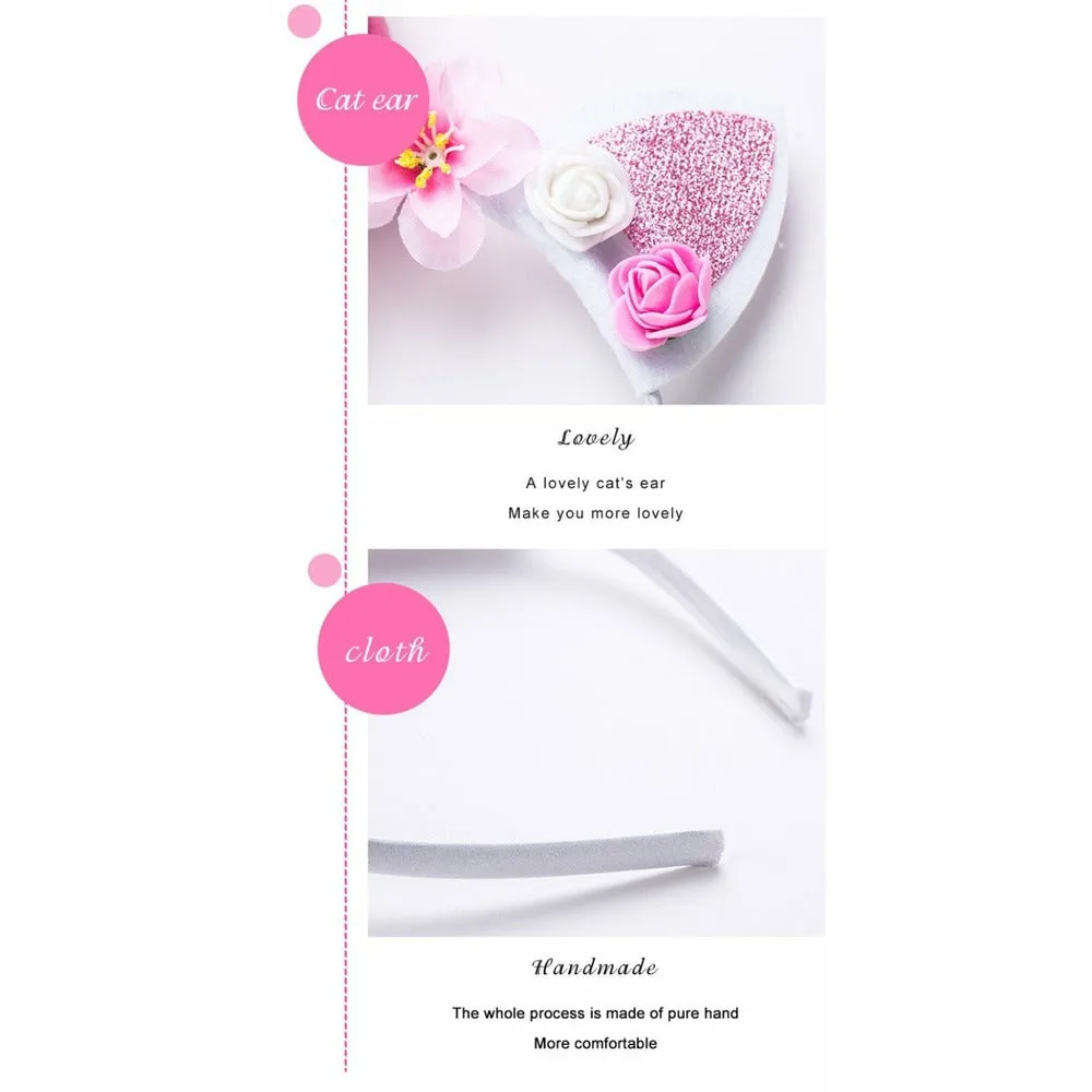Unicorn Cat Ear Headband