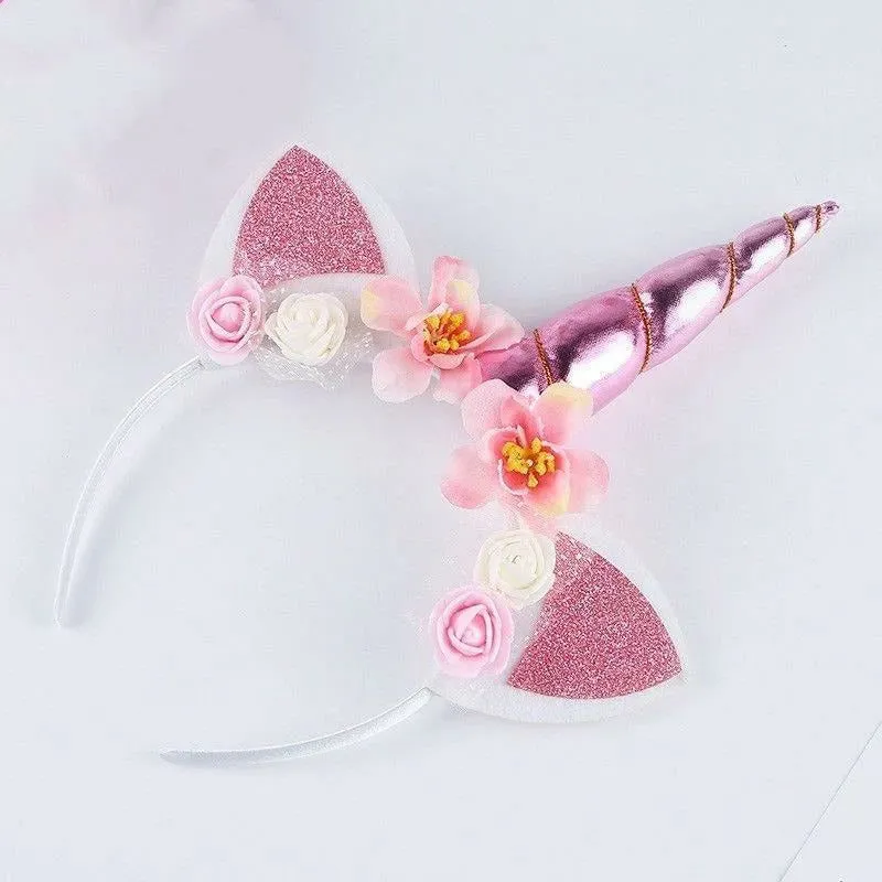 Unicorn Cat Ear Headband